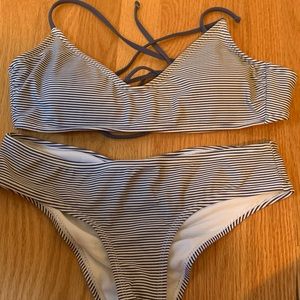 Xhilaration Stripped Bathing Suit
